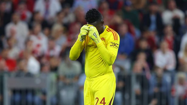 Andre Onana 'dressing room actions' emerge after Man Utd's defeat against Bayern