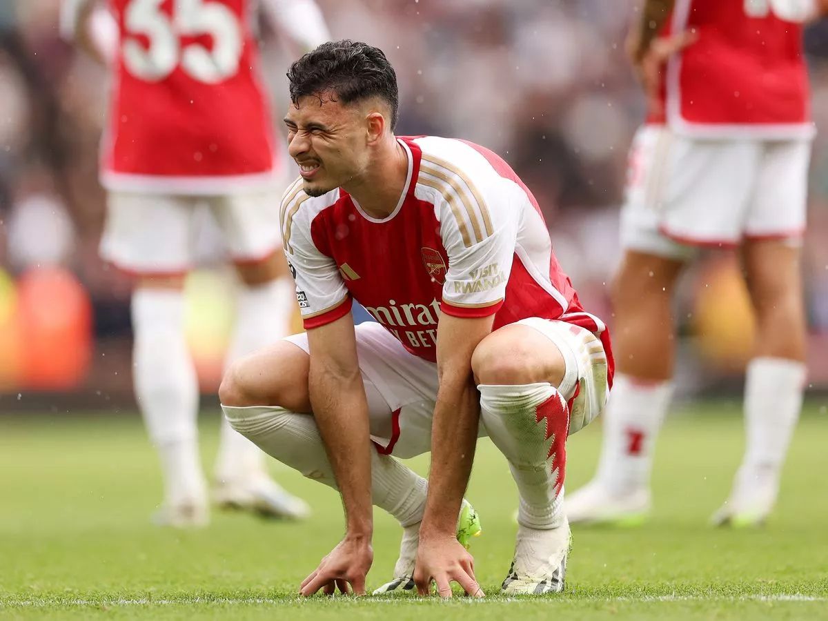 Gabriel Martinelli breaks silence after Arsenal injury blow with Champions League message