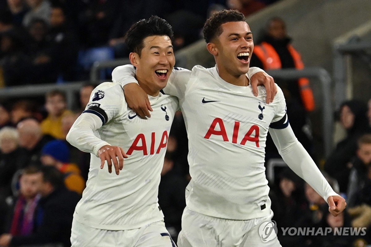 Son Heung-min scores again as Tottenham beat Crystal Palace 2-1