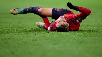 How long will Barcelona midfielder Gavi be out for with ACL injury?