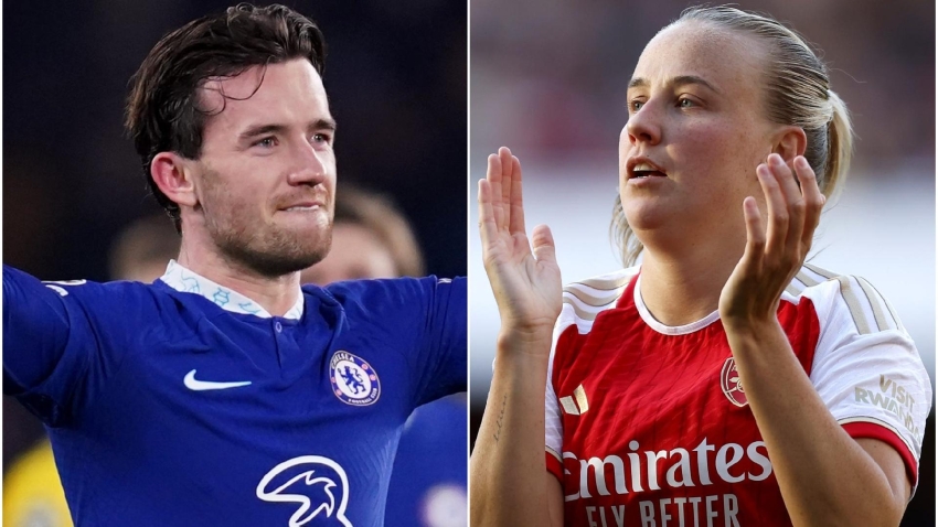 Ben Chilwell of Chelsea, Vivianne Miedema and Beth Mead of Arsenal, Molly Bartrip of Tottenham Hotspur, and Marvin Sordell, a former striker for Watford,