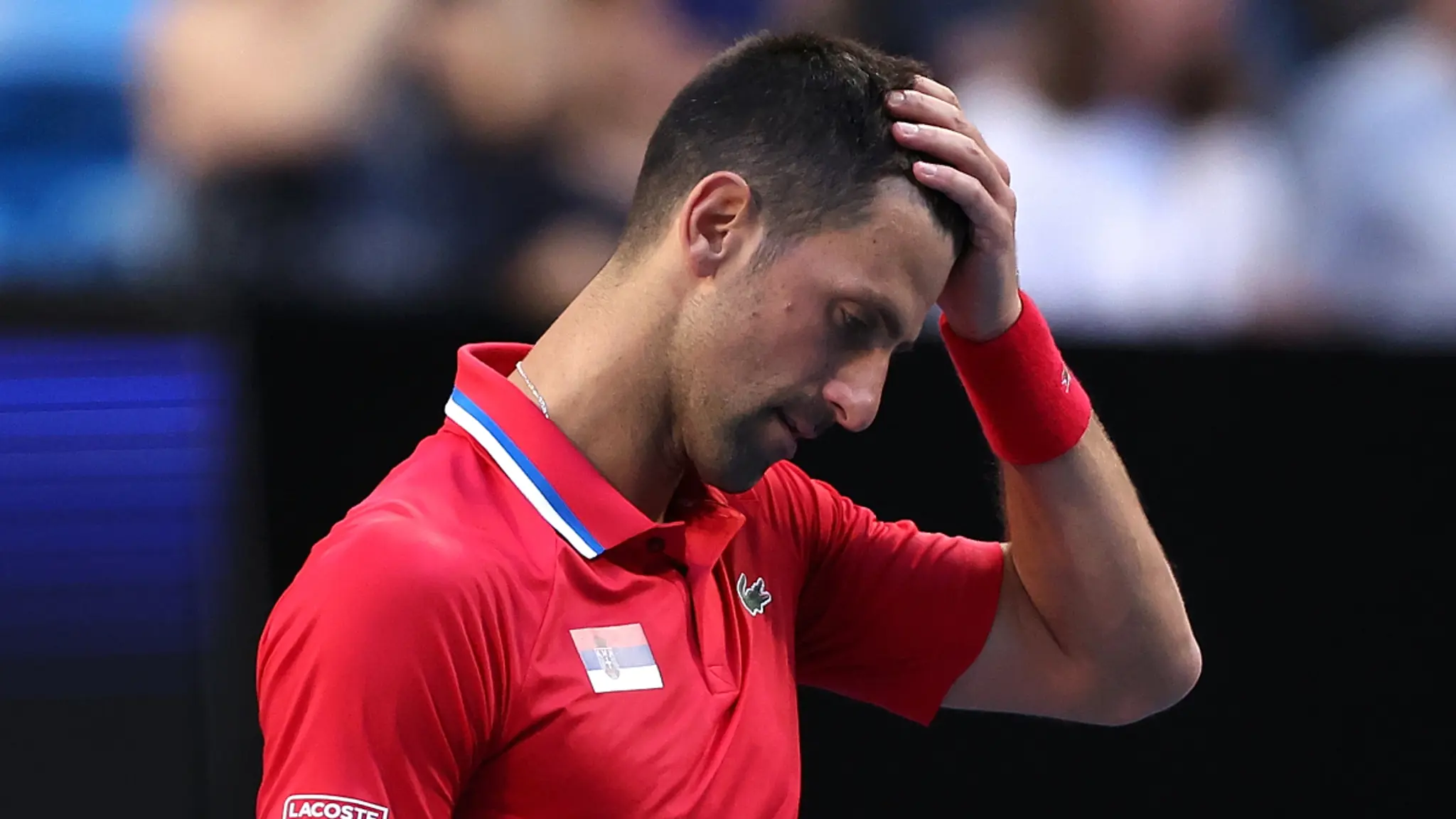 The severity of Djokovic's wrist injury has progressed to a critical stage